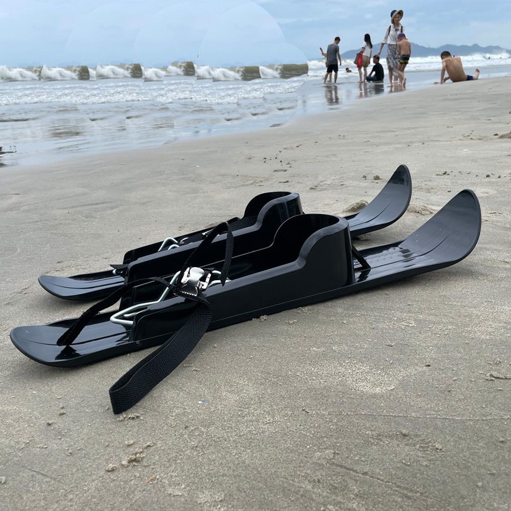 Skiplaat wielbladen slee skiplank strand skateboard fit kinderwagen loopfietsen gehandicapten rolstoel huisdierbuggy's