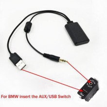 3.5Mm Voor Bmw Aux Auto Draadloze Bluetooth Ontvanger Usb Draadloze Universele Duurzaam Auto Accessoires
