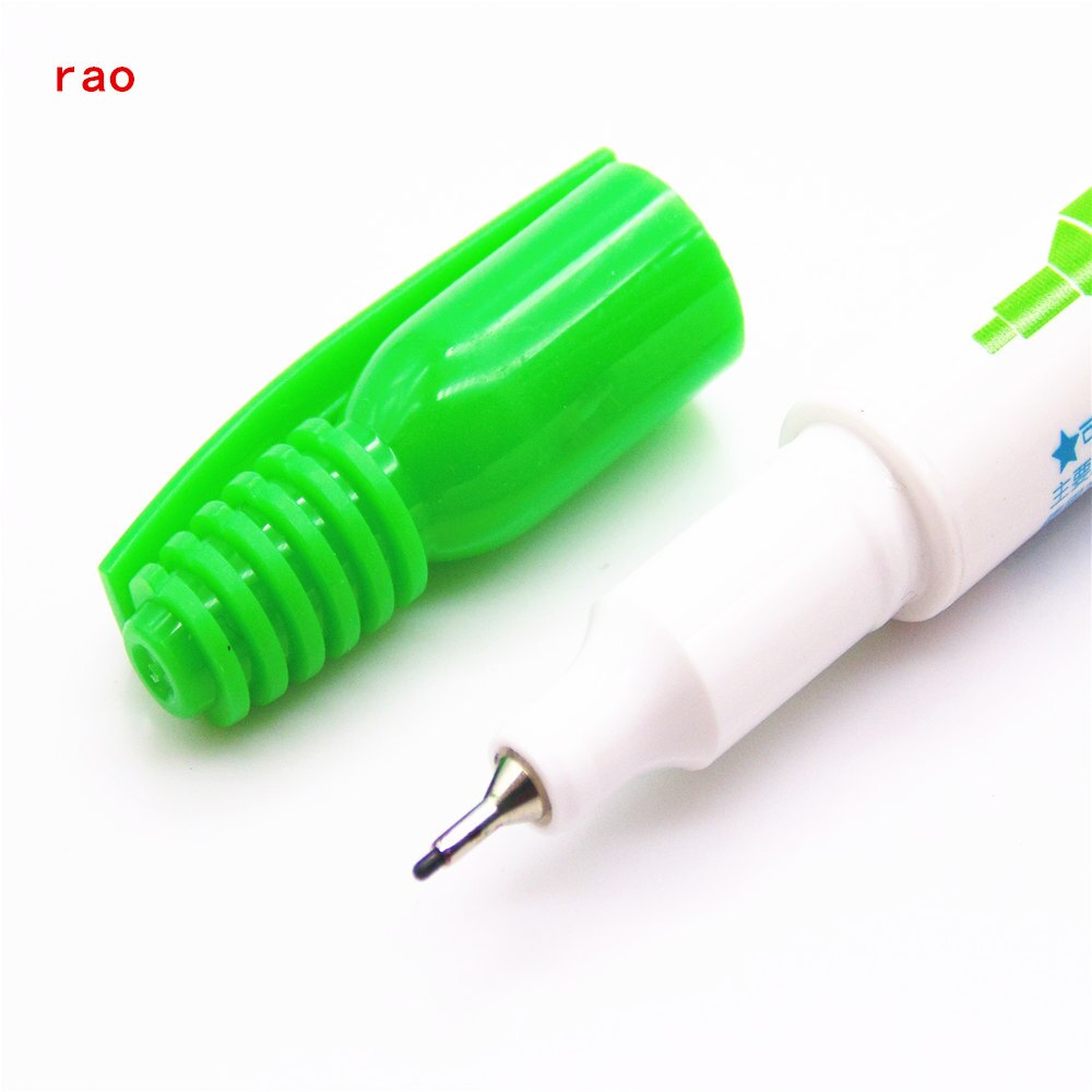 Stylo marqueur Extra fin à Base d'alcool, 0.5 Mm, 11 couleurs, encre pour Film/bois/tissu/métal/verre: Yellow green