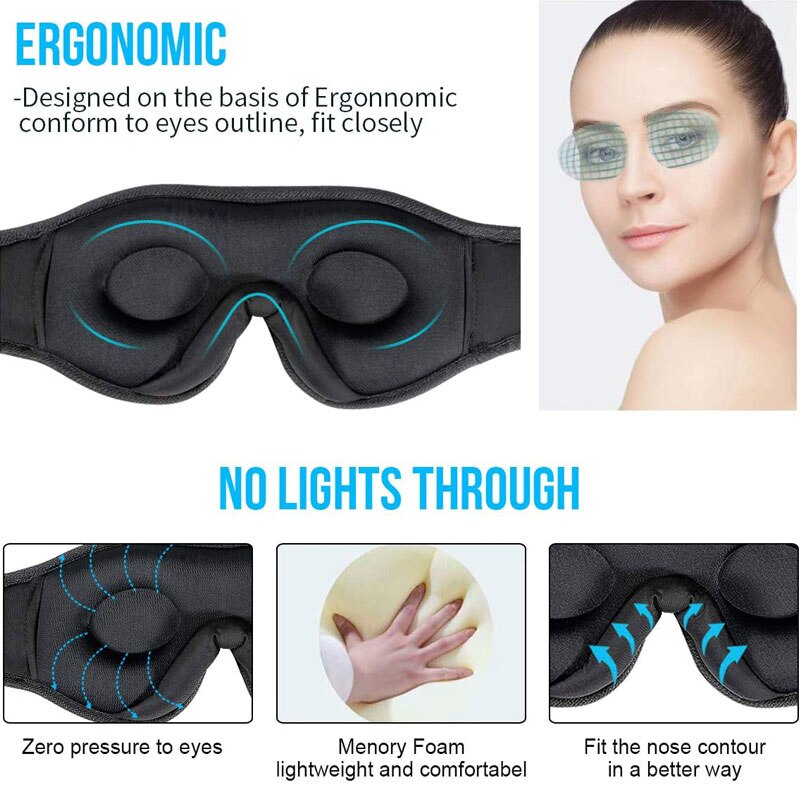 Sleep Headband Bluetooth headphones Wireless Music Sport Headbands Sleeping Earphone SleepPhones Long Time Play Sleeping Headset