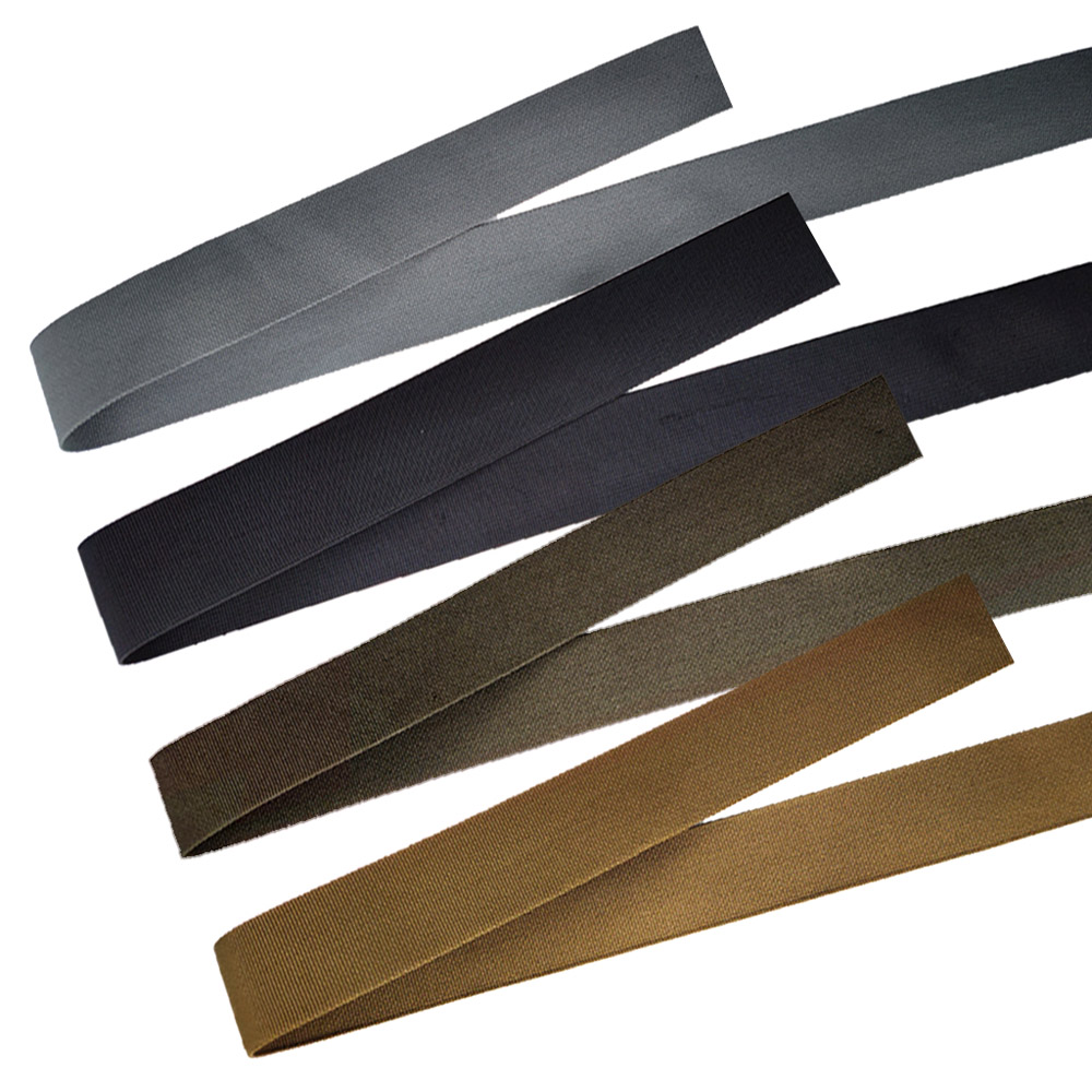 1M Length 20mm 25mm 38mm 50MM Wide Matte Webbing Non-elastic Lanyard Tape DIY Molle Belt Strap Fabric Accessories