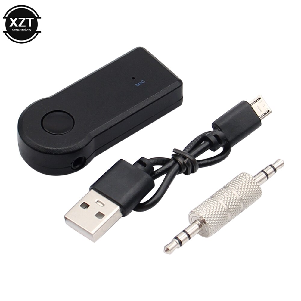 2-In 1 Draadloze Bluetooth 5.0 Ontvanger Zender Adapter 3.5Mm Jack Voor Auto Muziek Audio Aux A2dp Hoofdtelefoon reciever Handsfree