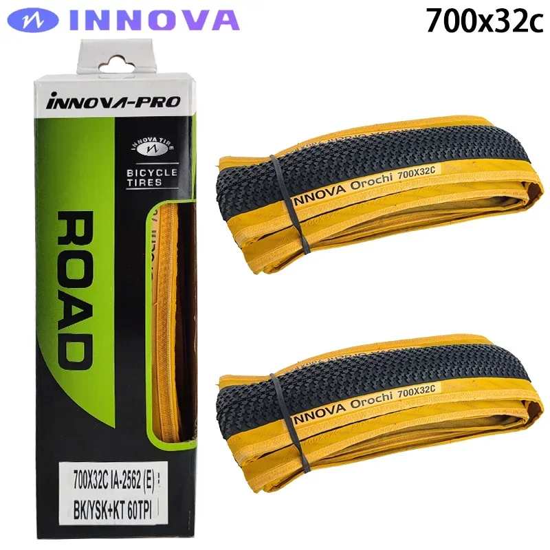 INNOVA Orochi IA-2562 700x32c/35c/38c vélo de gravier XC tout-terrain vtt vélo pneus pliants 60-95 PSI pièces de cyclisme