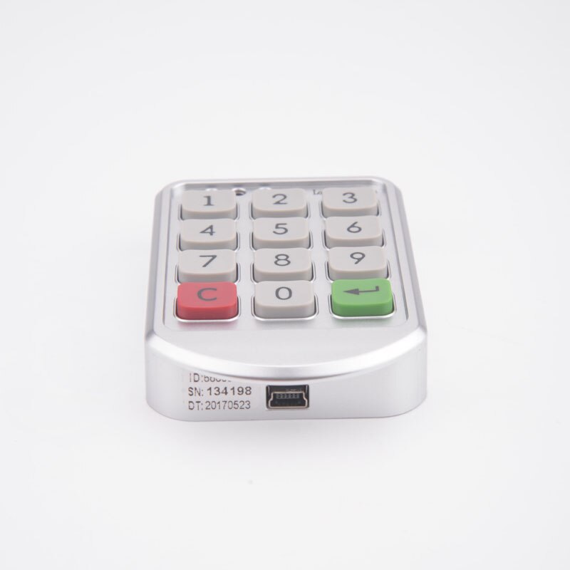 Portable ABS Plastic Panel Digital Electronic Intelligent Password Keypad Number Cabinet Door Code Lock JR Deals