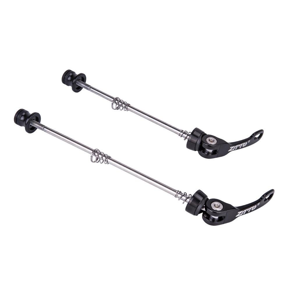 Bicycle Quick Release Skewer Lever For MTB Road Bike Wheel Hub Lightweight Quick Skewers: black