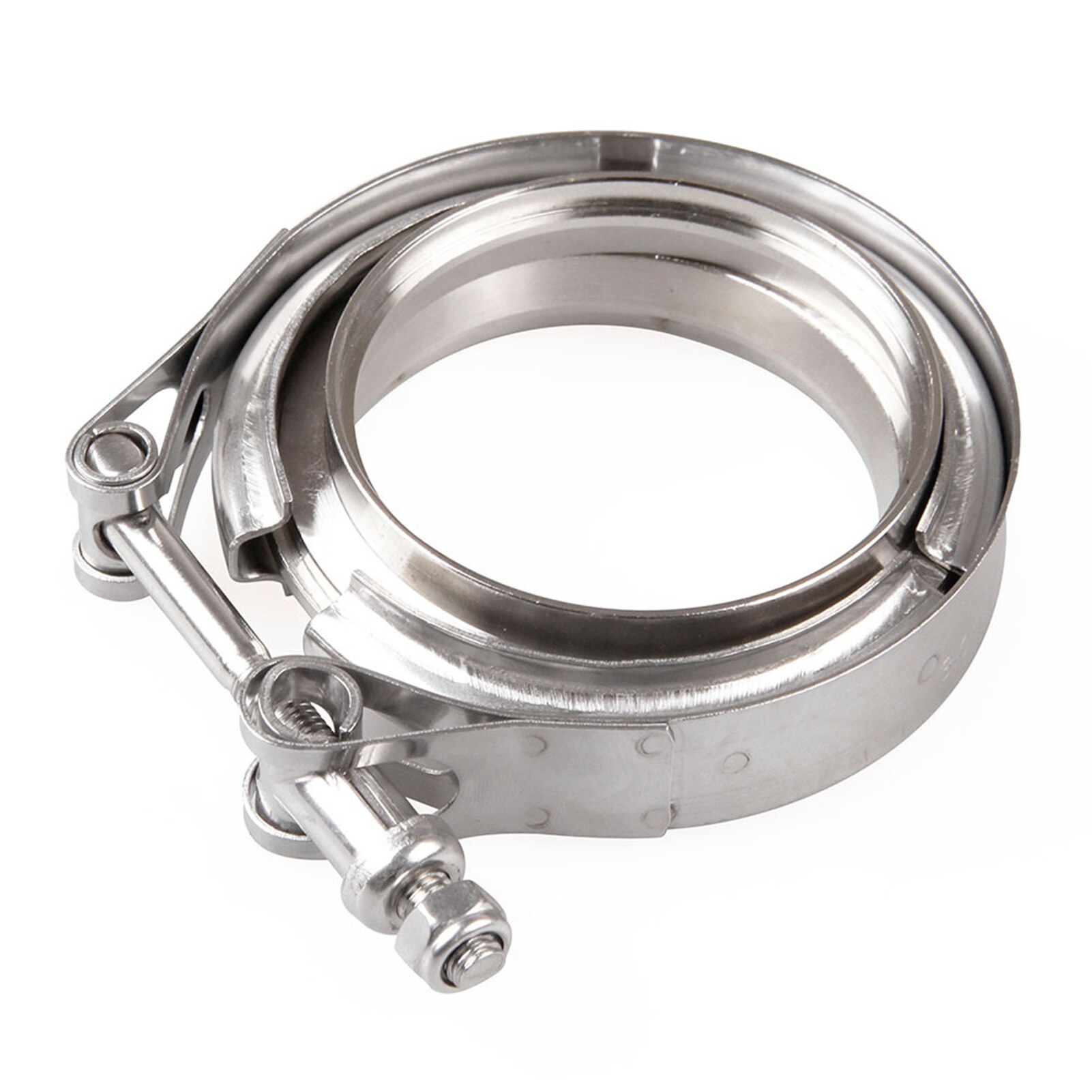 2/2.5/3/3.5/4 Inch Universal Car V-band Turbo Downpipe Exhaust Clamp Accessories