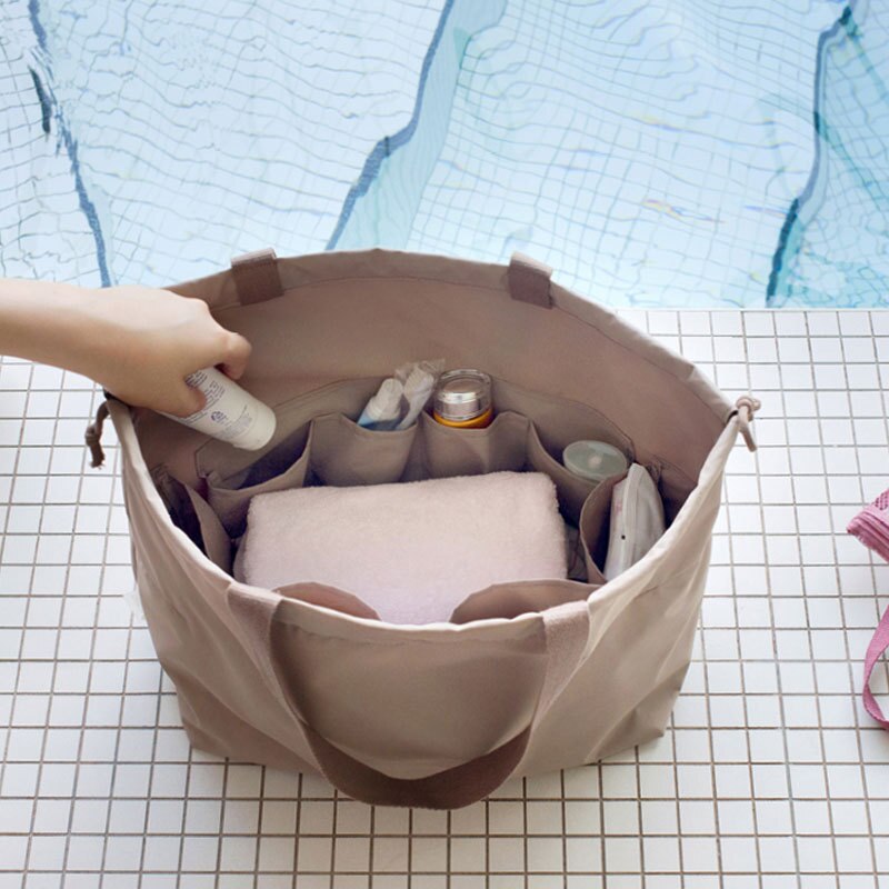 Damska torba sportowa plecak na siłownię na basen nylon zdatność podróżowanie pływanie torebka torby ze sznurkiem dla kobiet