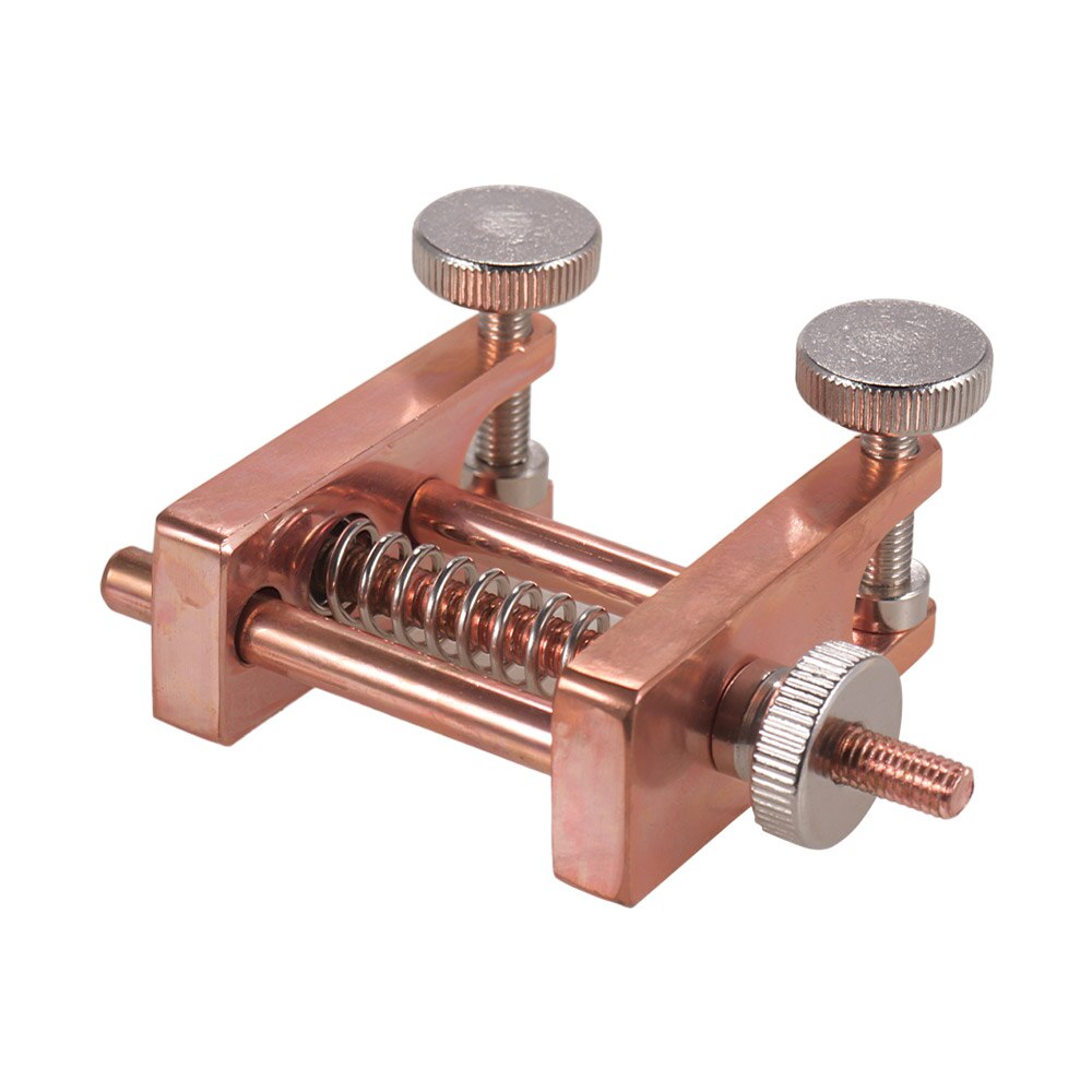 Viola Violin Edge Clamp Stainless Steel Luthier Tool for Making Viola Violin Repairing Cracks: rose gold