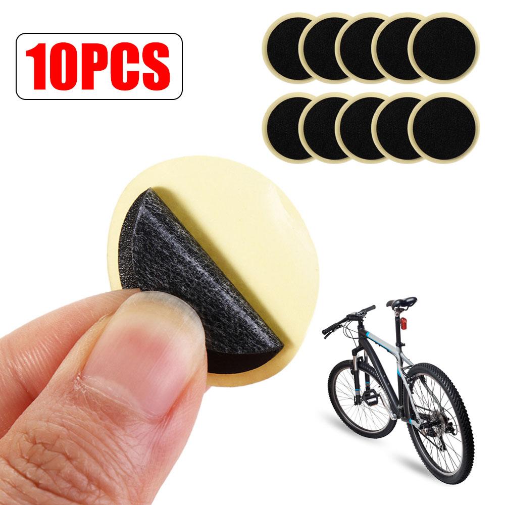 Binnenband Patch Mountain Road Bike Zonder Lijm Rubber Lekke Patches Band Reparatie Tools Fiets Band Patch Fietsband Patch Patch