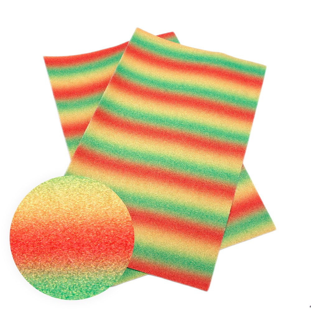 50*140Cm Faux Synthetisch Leer Stof Voor Bows Chunky Glitter Stof Voor Patchwork Lederen Lakens, 1Yc7735: 1074286036