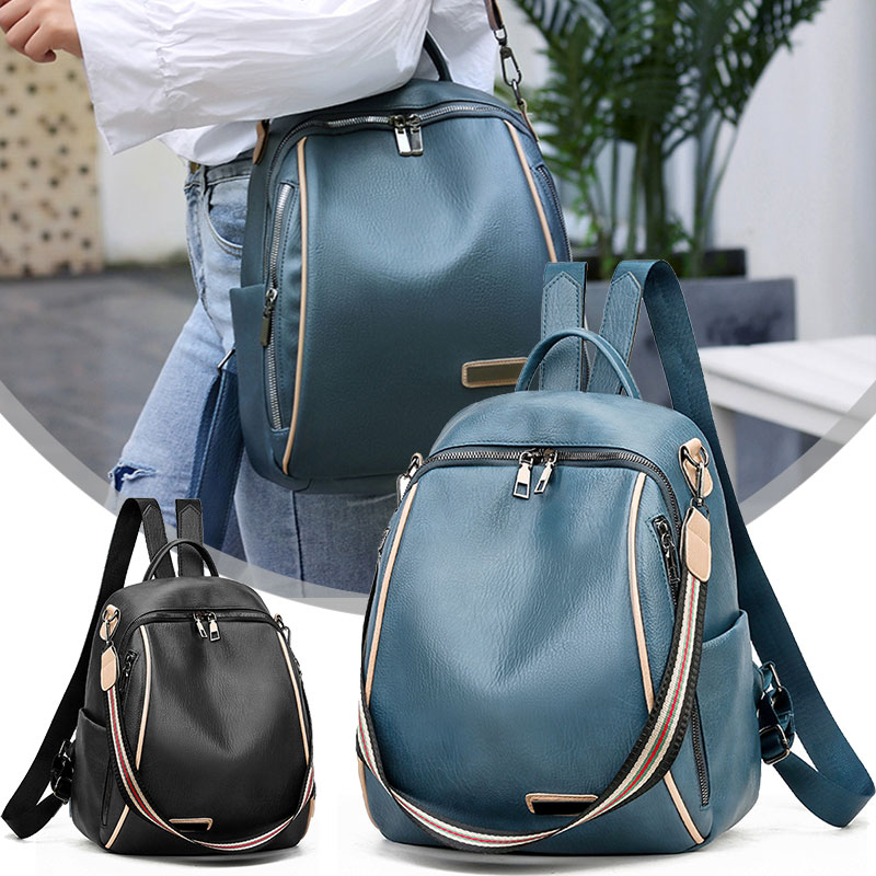 Bolso de hombro a la para mujer, mochila de gran capacidad para mujer, mochila escolar para chicas adolescentes, mochila ligera de viaje para mujer