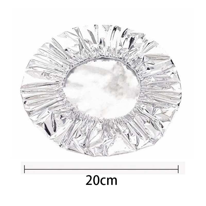 10-50pcs Aluminum Foil Insulation Covers Keep Food Warm Fresh Repeatable Kitchen Food Covers Bowls Plates Adjustable Cling Wrap