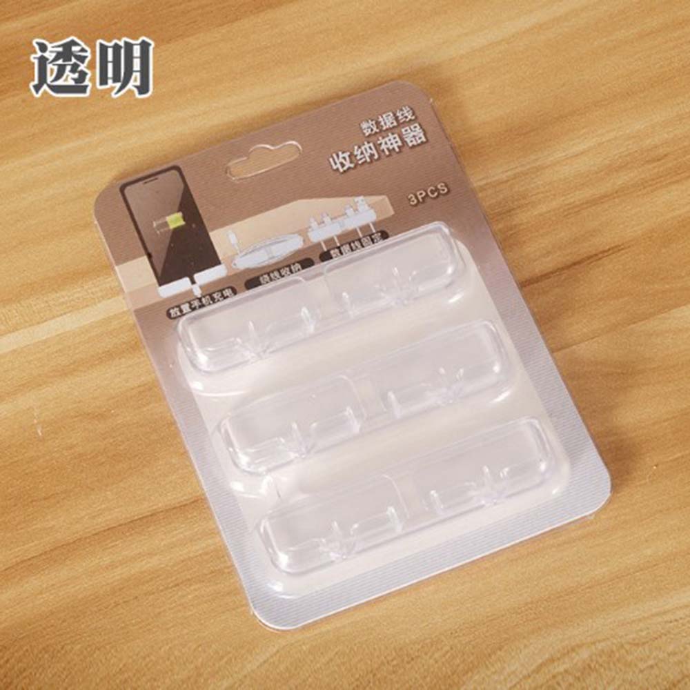 Clip de Cable de silicona para cargador de teléfono móvil, almacenamiento USB, arreglo de línea de datos de ordenador, Clip de Cable fijo de escritorio, organizador Protector