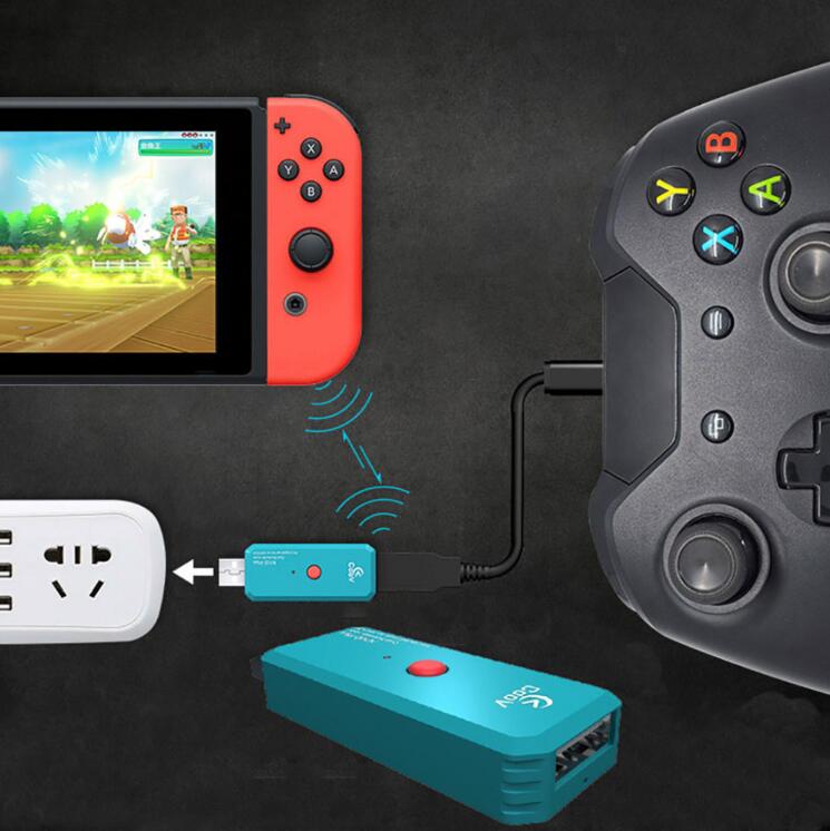 Original Coov N100 Bluetooth receptor inalámbrico adaptador USB para PS4 Xbox Nintendo interruptor en caja de TV Android Macos Raspberry PI