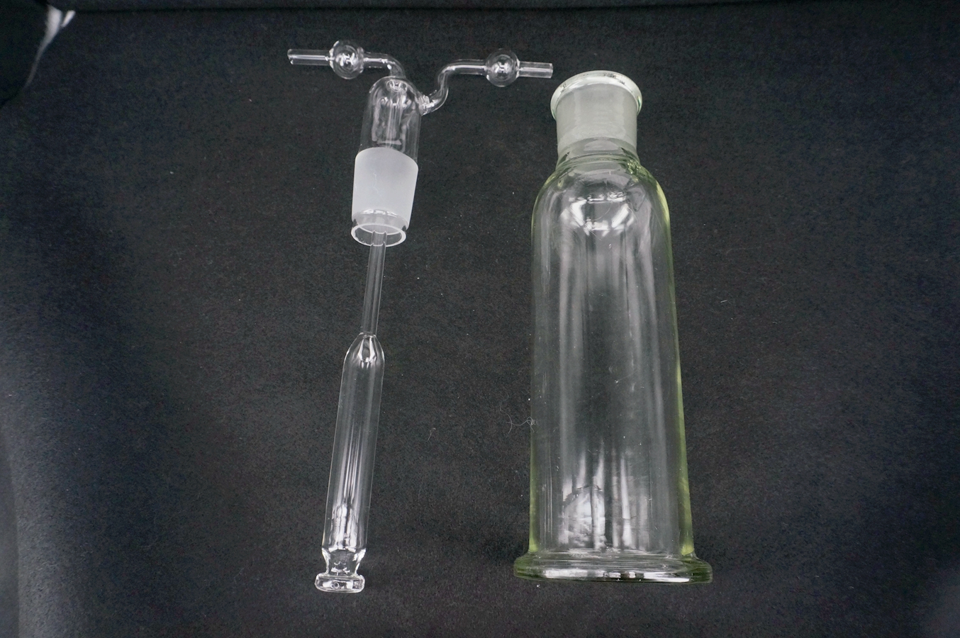 Lab 500ml Glass Gas Washing Bottle Multihole Glassware Chemical Instruments Lab Use