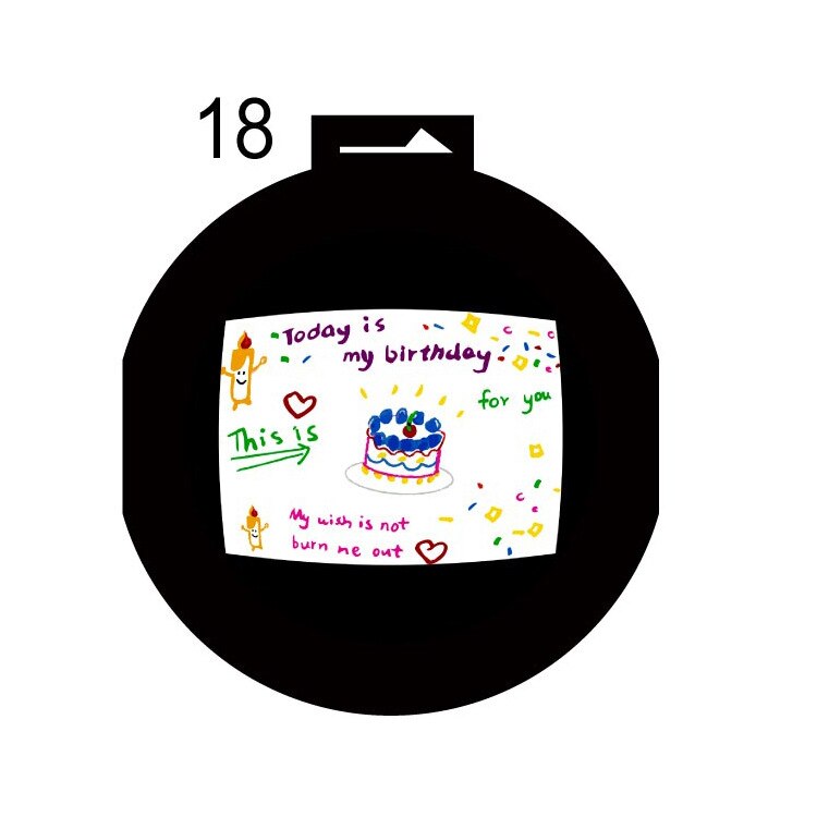 Birthday Projector Light Happy Birthday LED Batteries Powered Control Distance Night Projector Lights Birthday 2.6X2.5inch: 5