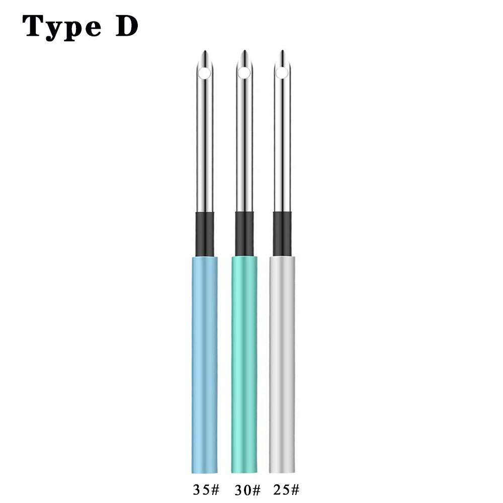 Borduurwerk Punch Naald Haak Breien Borduren Pen Met Tornmesje Kruissteek Kits Voor Borduren Naaien Accessoires: Type D