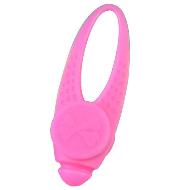 Colgante LED de policarbonato para perros, luz intermitente de seguridad, suministros para perros, 1 unidad: P