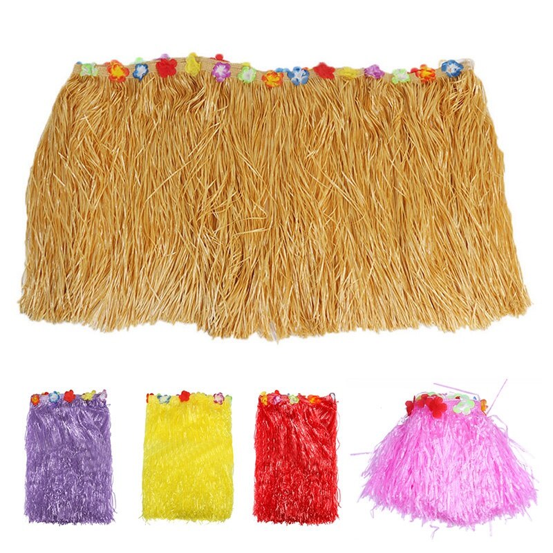 Tafelrok hawaiiaanse luau bloem gras tuin bruiloft feest stranddecoratie kaki
