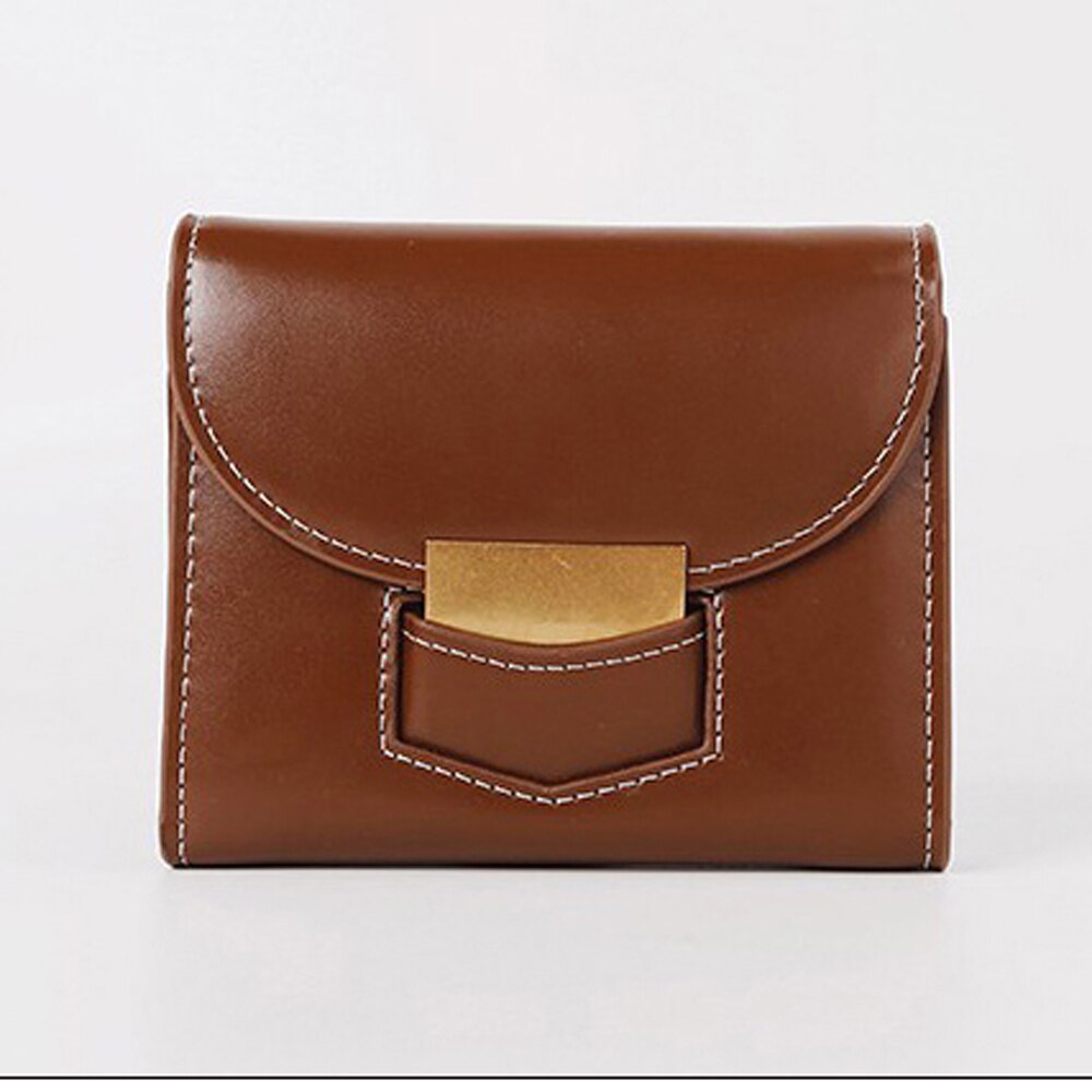 DIY leather craft card holder folded wallet acrylic template sewing pattern