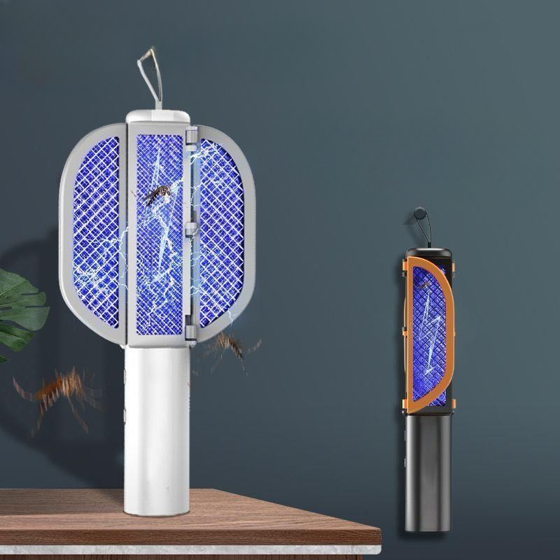 Xiaomi-Electric Mosquito Killer Light, USB Recarregável, Raquete De Armadilha De Mosquito De Verão, Anti Insect Bug, Dobre UV, Dobre