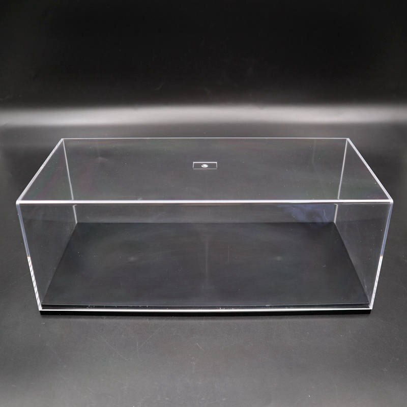 Model Auto Acryl Case Display Box Transparante Stofdicht Met Black Base 1/64 1/43 1/32 1/18 1/24