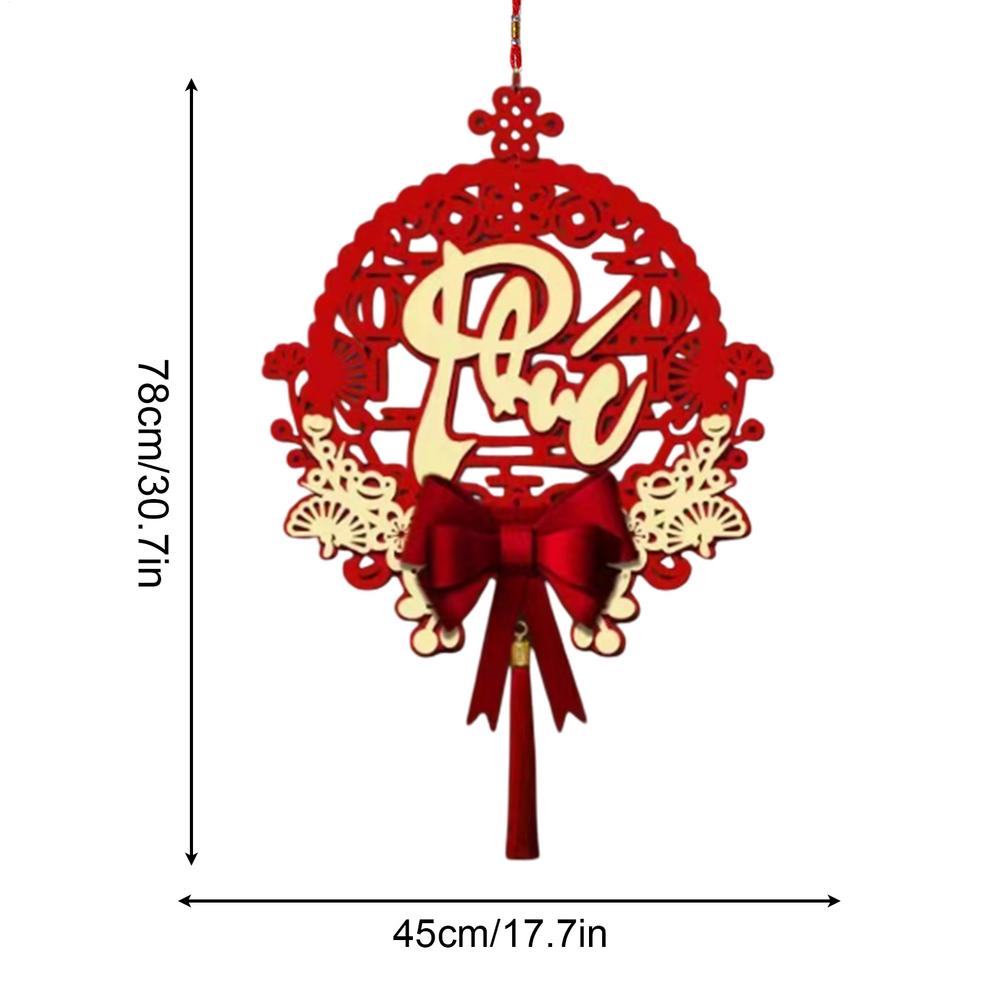 Vietnamese Year Decorations Red Year Home Decoration Spring Festival Decorations Unique Decorative Ornaments Lucky: SKY BLUE