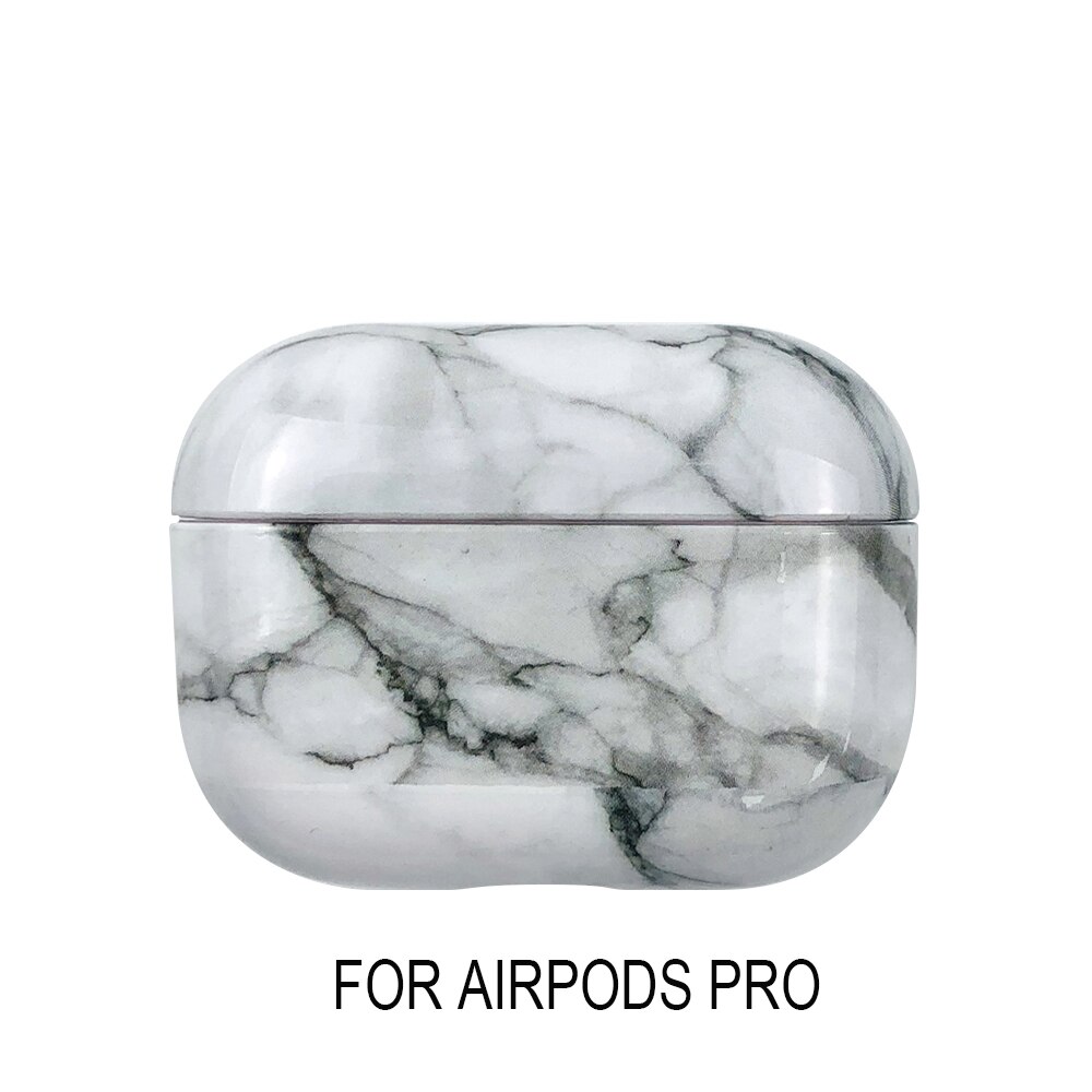 Case For Apple AirPods Pro 2 1 Earphone Couple Marble Pattern Hard PC Earphones Box Case For AirPods Pro 2 1 Cover Funda: 3