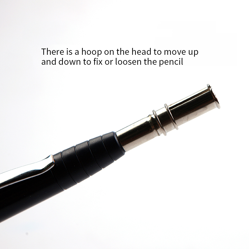 Extender de crayon réglable avec taille-crayon porte-stylo crayon rallongeur outils d'écriture fournitures de bureau scolaires G82012