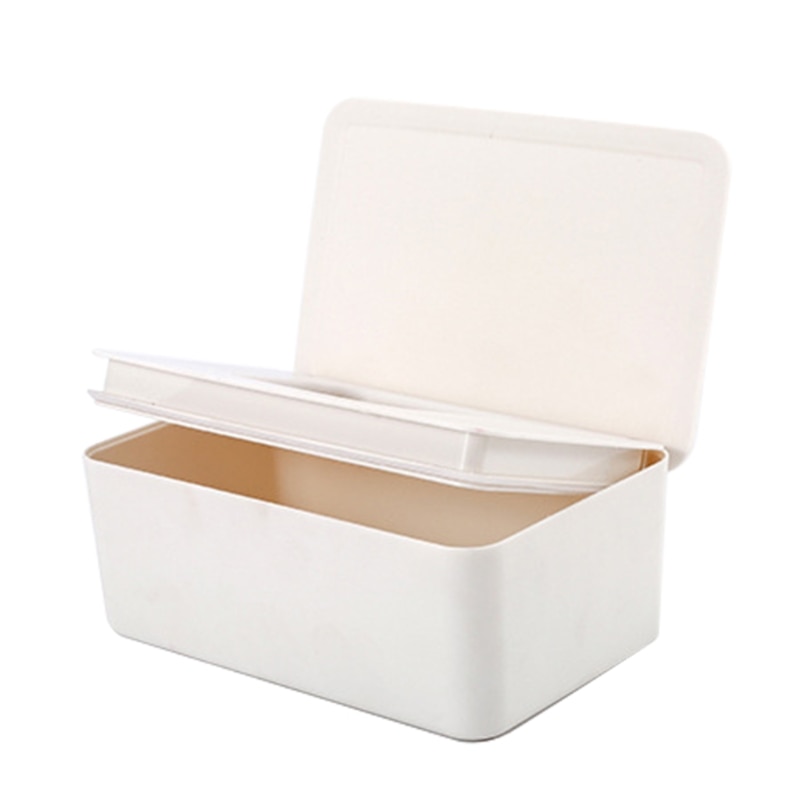 Wet Tissue Box Desktop Seal Baby Wipes Paper Dispenser Napkin Storage Holder Lid