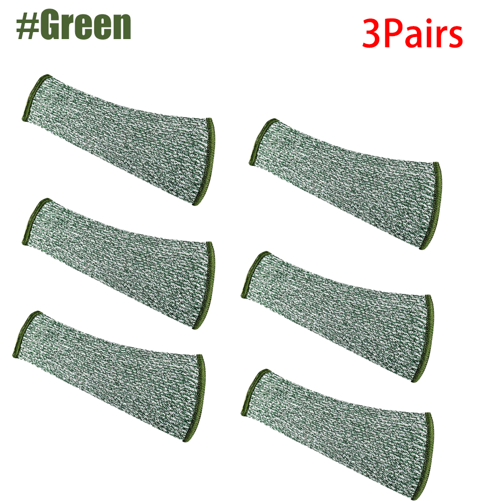 Arm Protectors for Thin Skin - 1Pair Arm Guards for Bruising, Biting & Burns - Gardening, Welding, Kitchen & Pet Grooming: Red