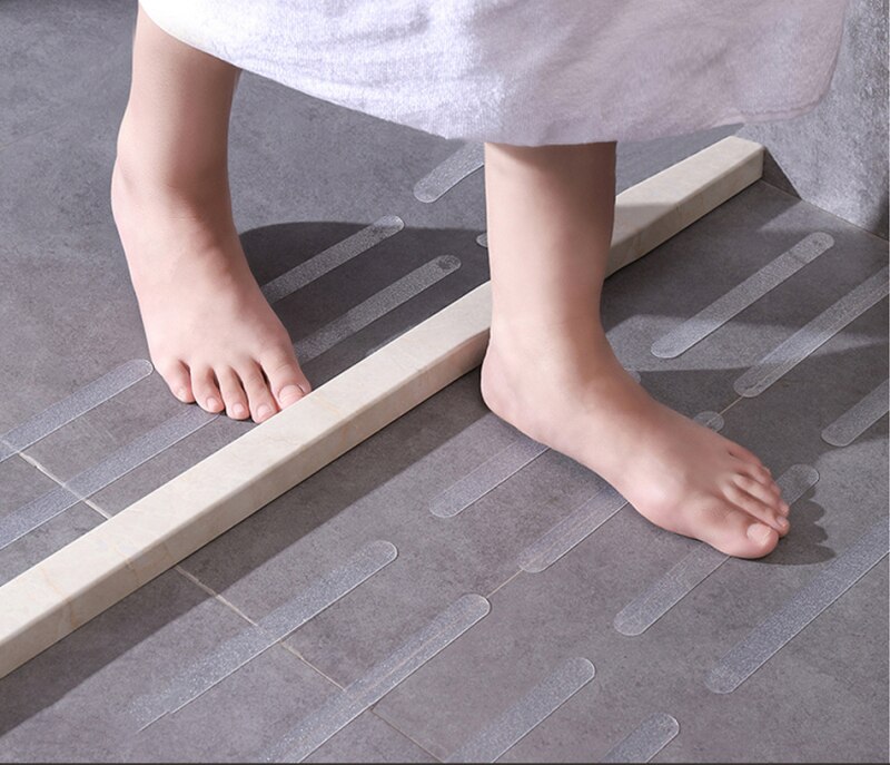 kitchen Bathroom bathtub transparent non-slip stickers Staircase anti-slip tape Shower room anti-skid strip