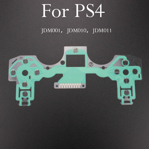 1 Pc Film conducteur Jdm-030 Jdm-040 Jdm-055 pour Playstation 4 Ps4 contrôleur câble flexible pour pièce de réparation de contrôleur Ps5: Bleu foncé