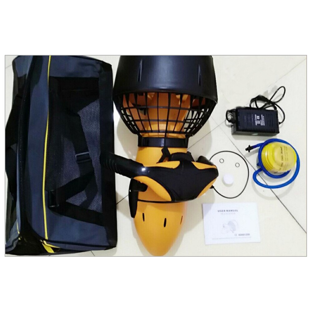 Sea Waterproof 300W Electric Underwater Scooter 2 Speed Diving Propeller Pool Aqua Scooter Diving Accessories Scooter Charger