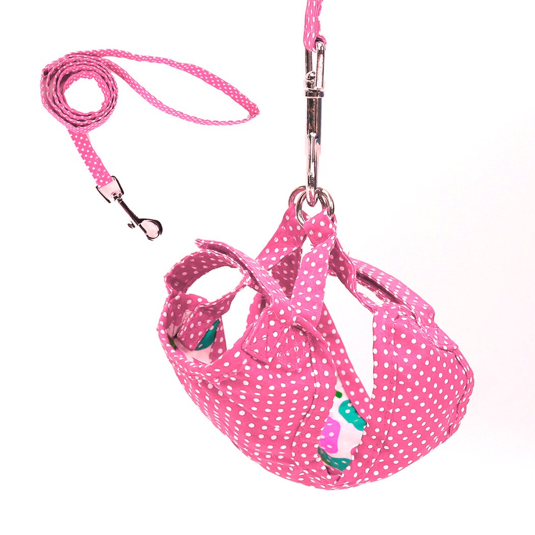 Adjustable Cat Harness Vest Walking Lead Leash Kitten Collar Cotton Harness Cat Walking Jacket For Small Cat Pet