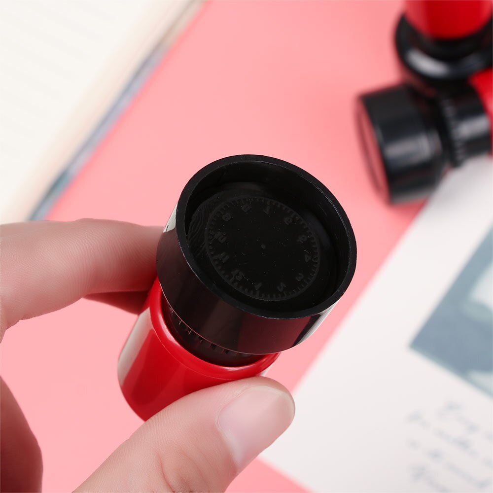 1 PC Learning Clock Stamp Clock Dial Teaching Seal Aids Recognition Student Stamps Teaching Tools 30mm School Supplies