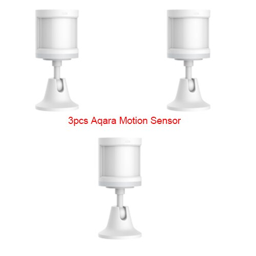 Xiaomi AQARA Smart Home Kits Gateway Hub Door Window Shock Sensor Body Sensor Wireless Switch Water Sensor for Apple Homekit: 3pcs body sensor