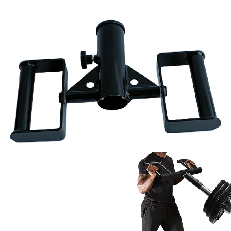 Accesorio de mango de prensa Landmine para Mancuernas de 50mm, versatil, equipo de gimnasio en casa de hierro pesado para entrenamiento de sentadillas Deadlift