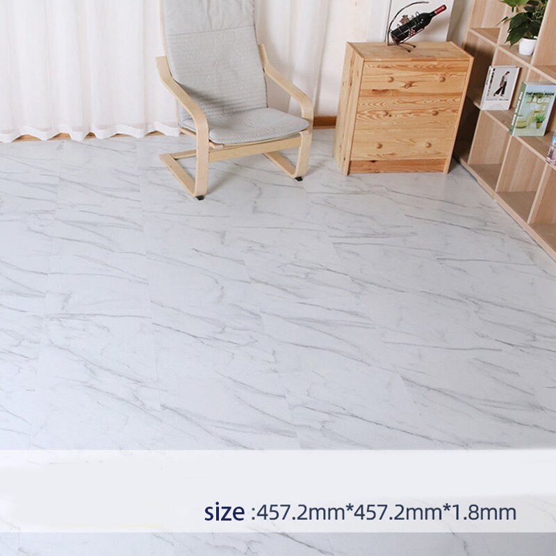 Waterproof Bathroom Floor Stickers Self Adhesive Marble Wallpaper Kitchen Wall Sticker House Renovation Wall Ground Paster Decor: C