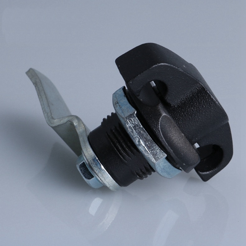 MS714-3, zwart handvat kast cam lock, voor Hoge en lage voltage, verdeelkast, schakelapparatuur, schakelkast