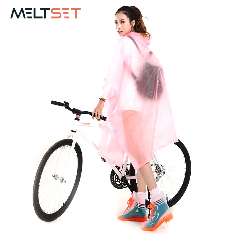 Poncho de lluvia para mujer, capa de lluvia para bicicleta, Poncho impermeable para acampar, con capucha, capa de lluvia transparente, ropa para la lluvia para motocicleta
