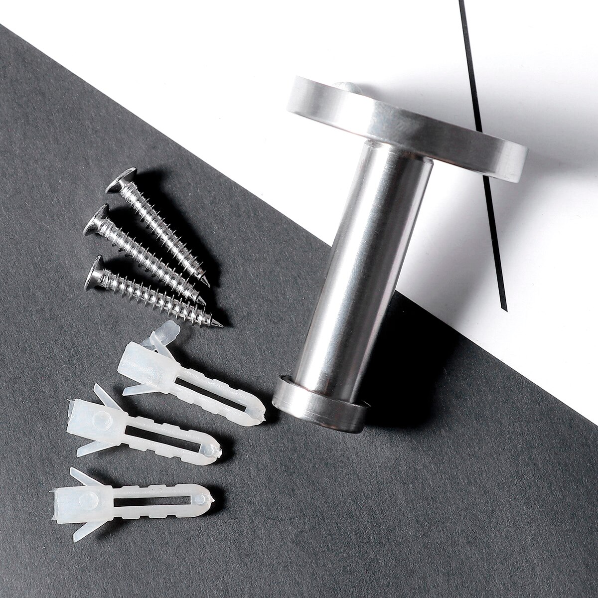 Towel Multi-Purpose Hooks Stainless Steel Hooks for Hanging Clothes Wall Mount Hook Hanger Towel Rack Space Saving