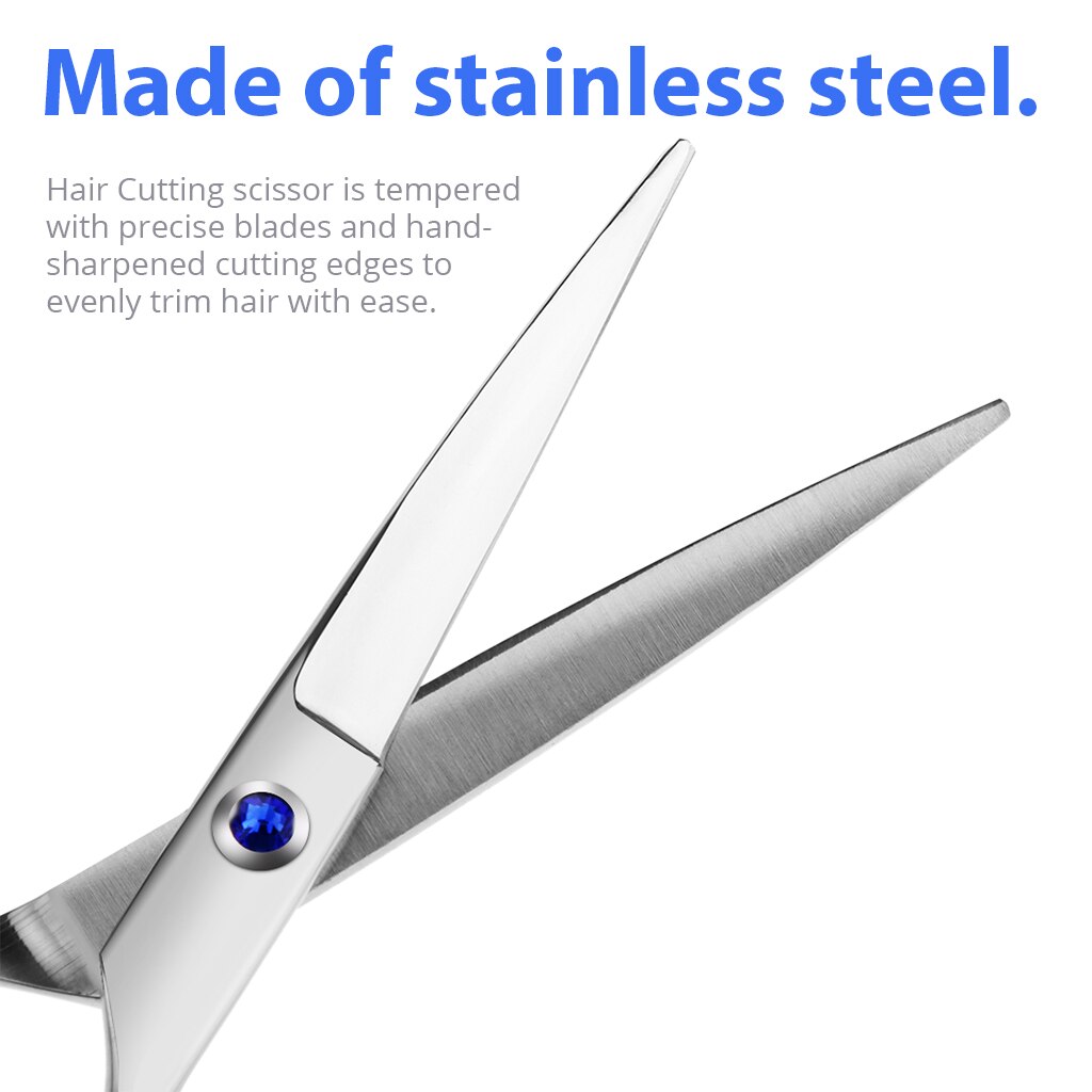 Scissors for Salon Hairdressing Haircut Hair Cutting/ Thinning, Beard Mustache Trimming Shears Tool