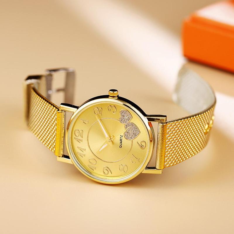 Quartz herenhorloges met mesh band voor werkdagen, nieuwste herdenkingsliefhebbersklok  g9 uur 2