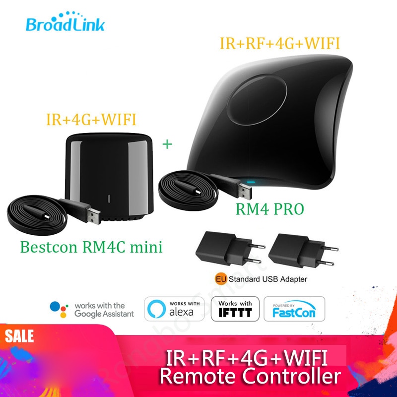 Broadlink RM4 Pro/Bestcon RM4C Mini Universele Ir ... – Grandado