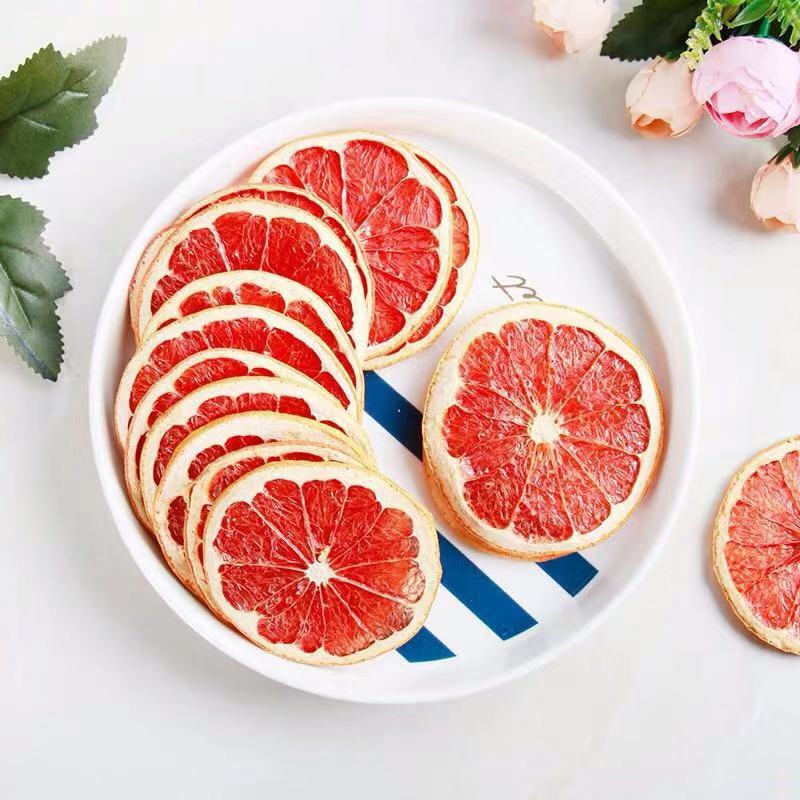 Biologische Gedroogde Fruit Gesneden Diy Handgemaakte Kaars Maken Levert Oranje Markisa Watermeloen Wax Decoratie Voor Foodies: Grapefruit 50 g