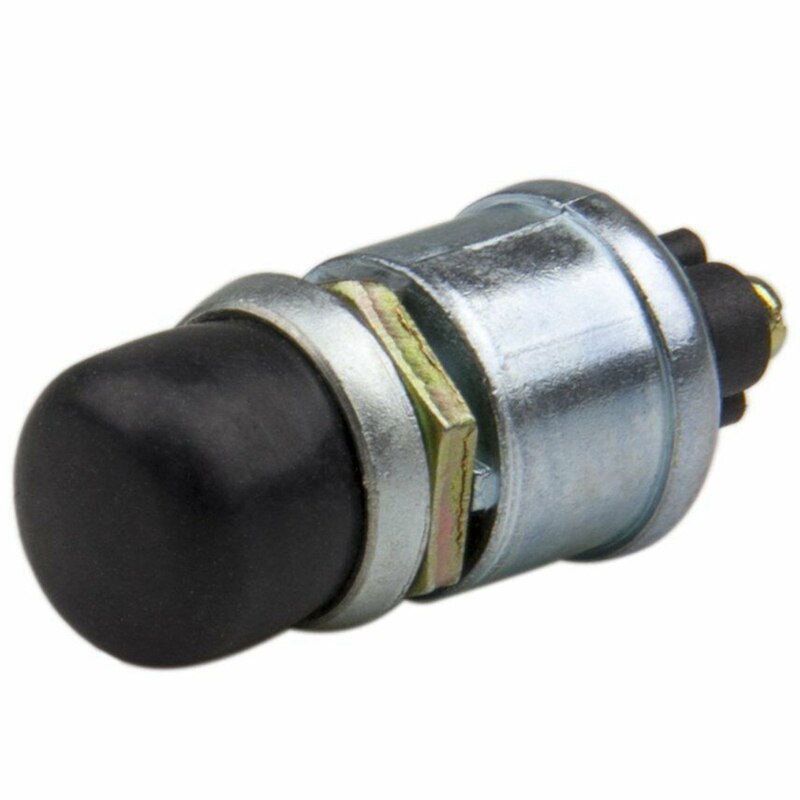 Kraftig motorstartknapp kraftig momentan startomkopplare 12v dc väderbeständig tryckknapp startomkopplare (50 ampere)