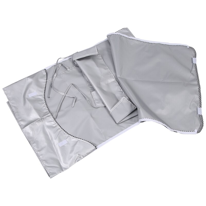 Tela Oxford plateada, cubierta automática para lavadora de tambor, cubierta impermeable Sunsn