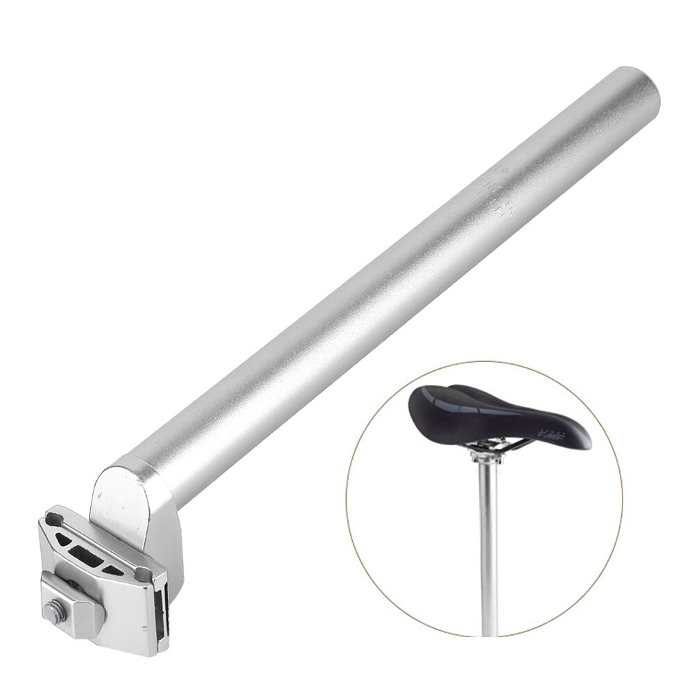 25.4*300MM Mountain Road Bike Shockproof Bicycle Saddle Seat Post Tube Seatpost Dead Fly Seatpost Seatpost Seat Tube 25.4*300MM