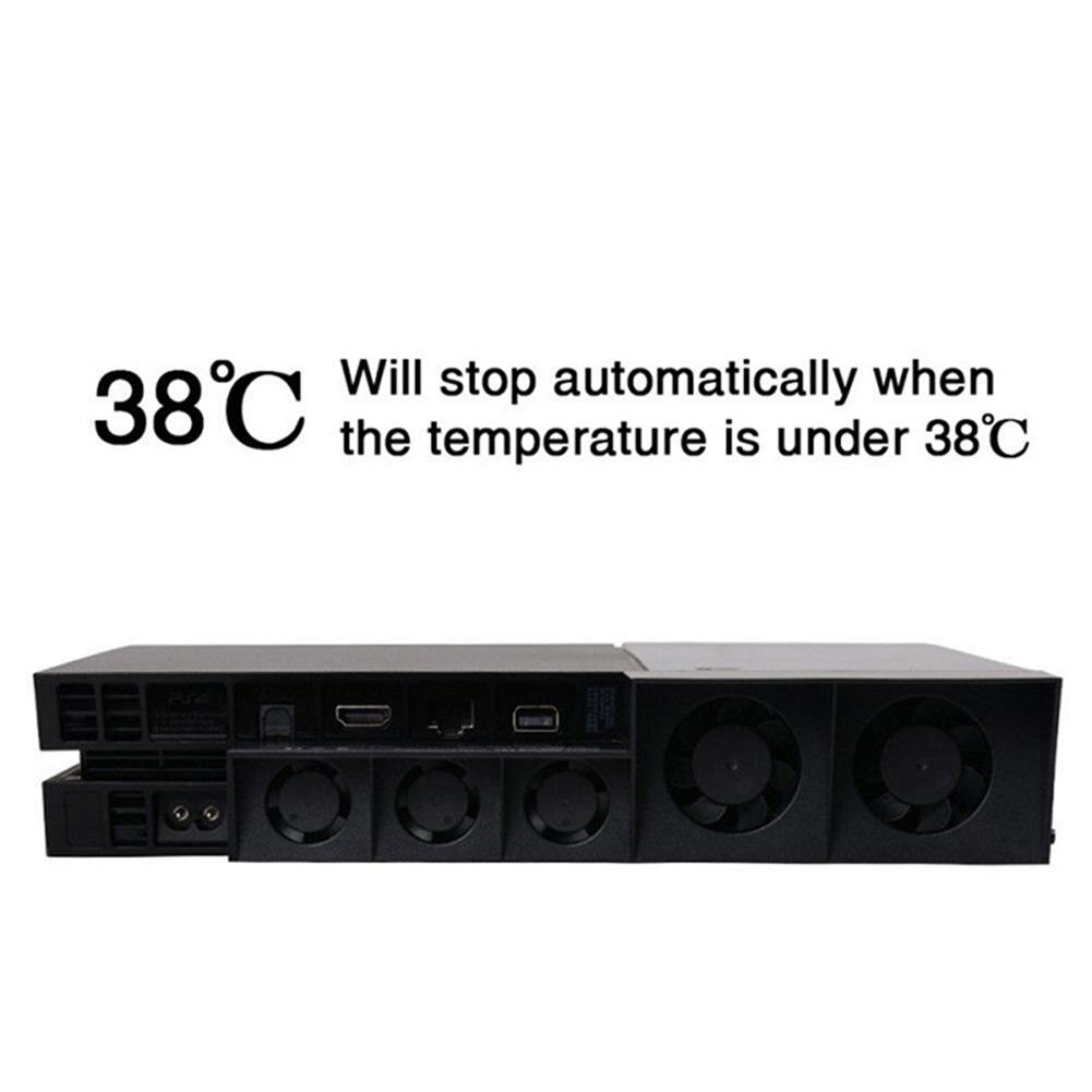 Ventilateur externe de refroidissement Super USB pour Console Sony Playstation 4, contrôle intelligent de la température Turbo